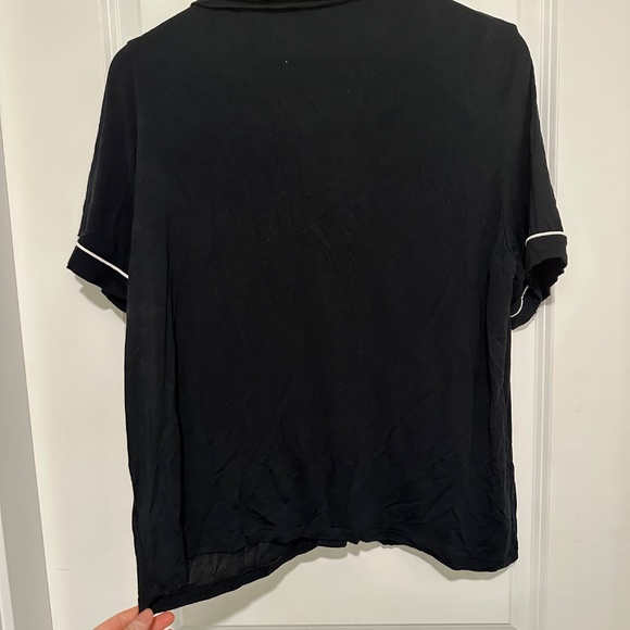 Sleep Riot | Women’s 3 Piece Modal Pajama PJ Set Shirt Shorts Pants Size Large - Picture 11 of 11